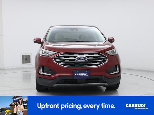 Red 2019 Ford Edge SEL