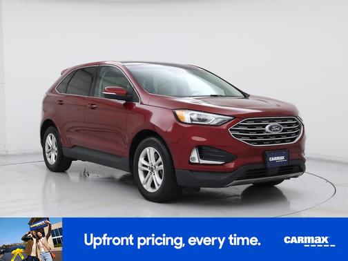 Red 2019 Ford Edge SEL