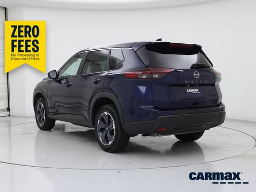 Blue 2025 Nissan Rogue SV