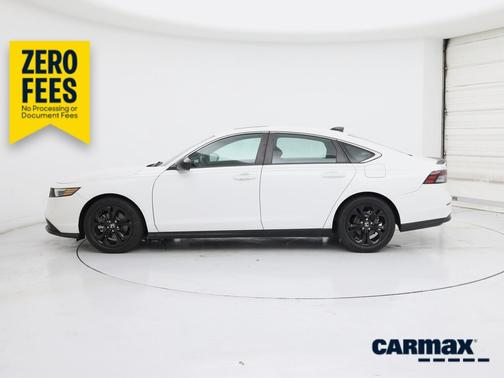 White 2023 Honda Accord Hybrid Sport
