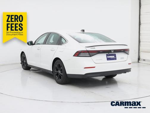 White 2023 Honda Accord Hybrid Sport