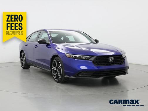 Blue 2026 Honda Accord Hybrid Sport
