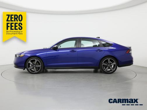 Blue 2026 Honda Accord Hybrid Sport
