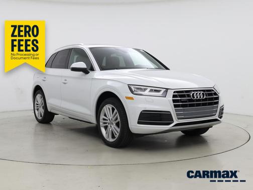 White 2020 Audi Q5 Premium Plus