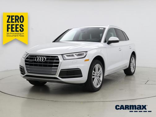 White 2020 Audi Q5 Premium Plus