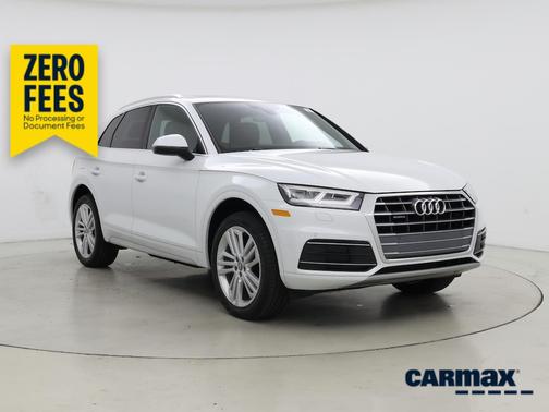 White 2020 Audi Q5 Premium Plus