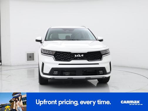 White 2023 Kia Sorento Hybrid EX