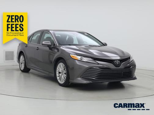 Gray 2019 Toyota Camry XLE