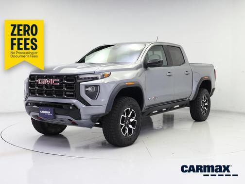 Silver 2024 GMC Canyon AT4X