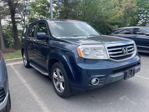 Blue 2012 Honda Pilot EX-L