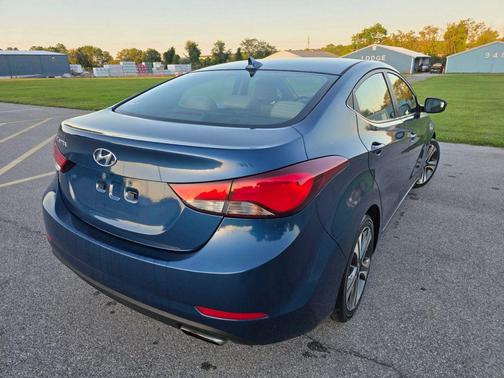 Blue 2015 Hyundai ELANTRA Sport