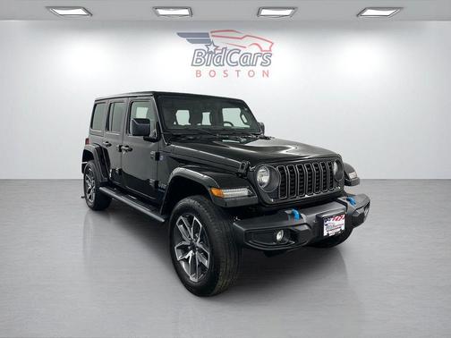 Black Clearcoat 2024 Jeep Wrangler 4xe Sport