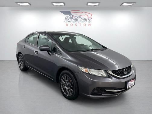Gray 2015 Honda Civic LX