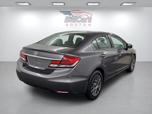 Gray 2015 Honda Civic LX