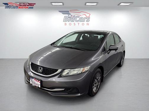 Gray 2015 Honda Civic LX