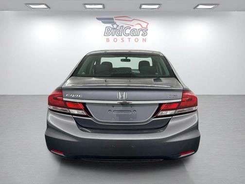 Gray 2015 Honda Civic LX