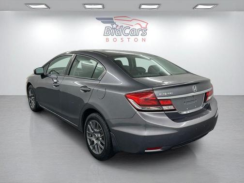 Gray 2015 Honda Civic LX