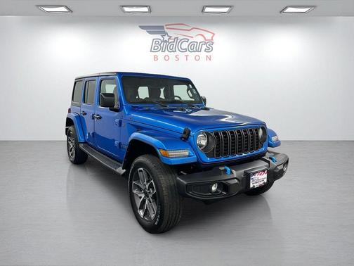 Hydro Blue Pearl 2024 Jeep Wrangler 4xe Sport
