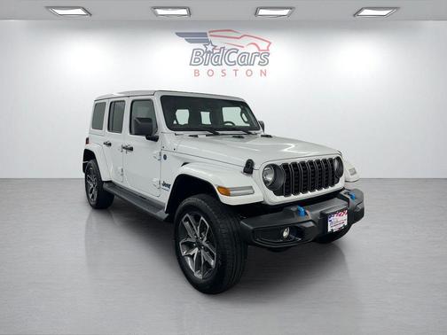 Bright White Clearcoat 2024 Jeep Wrangler 4xe Sport