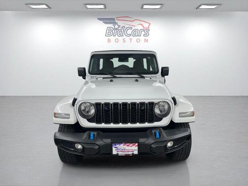 Bright White Clearcoat 2024 Jeep Wrangler 4xe Sport