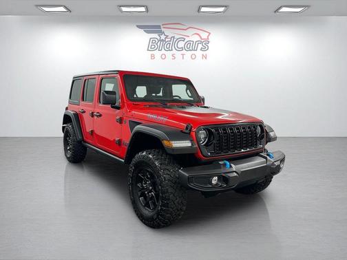 Firecracker Red Clearcoat 2024 Jeep Wrangler 4xe Sport