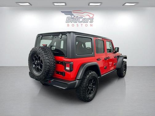 Firecracker Red Clearcoat 2024 Jeep Wrangler 4xe Sport