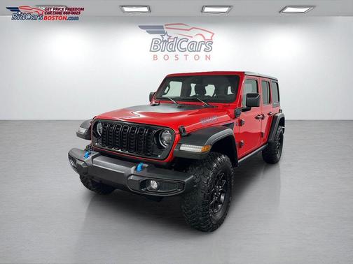 Firecracker Red Clearcoat 2024 Jeep Wrangler 4xe Sport