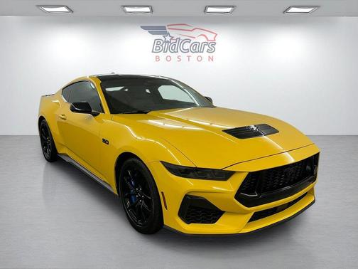 Yellow 2024 Ford Mustang GT