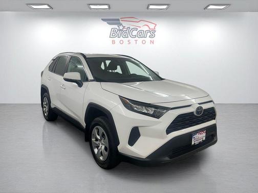 Super White 2021 Toyota RAV4 LE