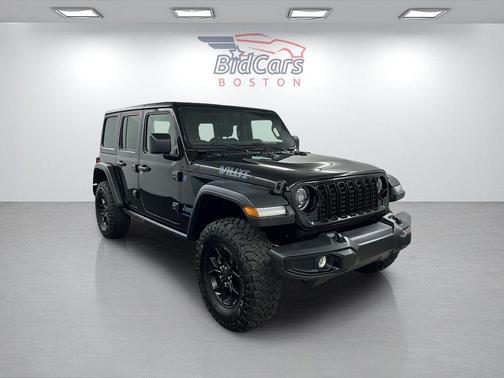 Black Clearcoat 2025 Jeep Wrangler 4xe Sport