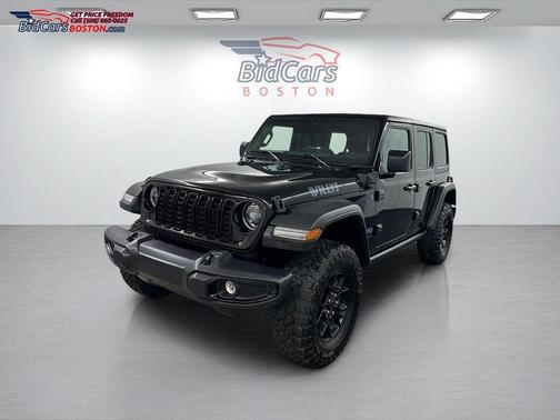 Black Clearcoat 2025 Jeep Wrangler 4xe Sport