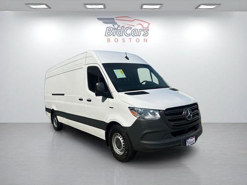 White 2024 Mercedes-Benz eSprinter 2500 170 WB High Roof Cargo