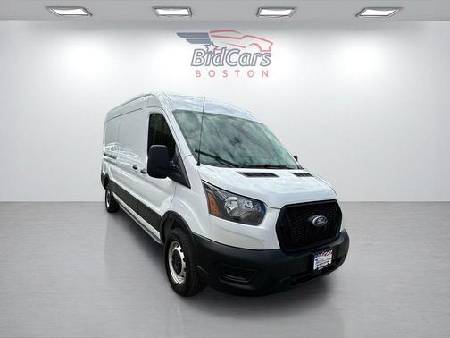 Oxford White 2025 Ford Transit-250 148 WB Medium Roof Cargo