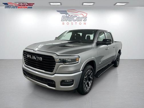 Billet Silver Metallic Clearcoat 2025 RAM 1500 Laramie