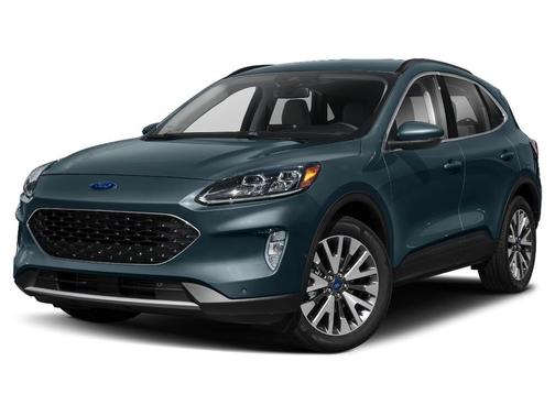 Blue Metallic 2020 Ford Escape Titanium Hybrid