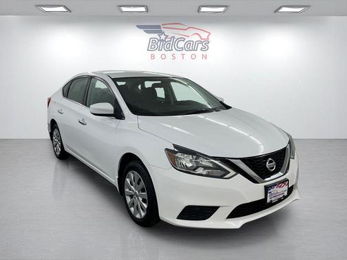 Cloud White 2017 Nissan Sentra SV