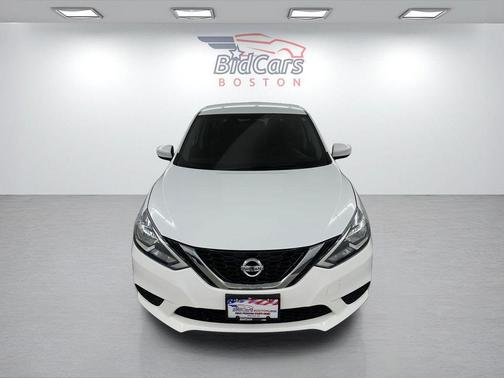 Cloud White 2017 Nissan Sentra SV