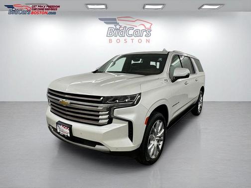 Iridescent Pearl Tricoat 2021 Chevrolet Suburban High Country