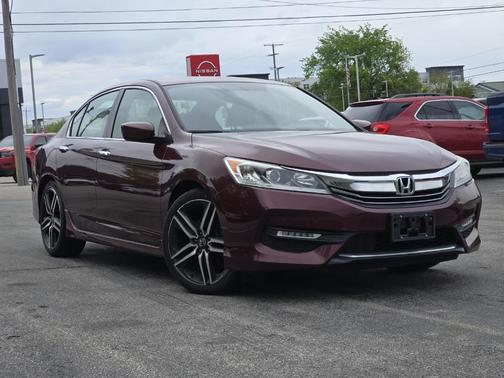 Basque Red Pearl II 2017 Honda Accord Sport