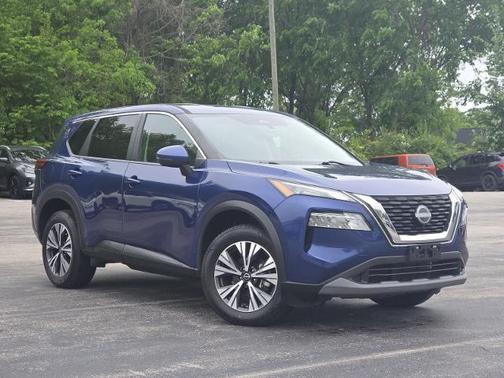 Caspian Blue 2022 Nissan Rogue SV