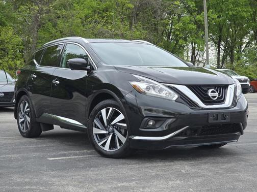 Magnetic Black 2017 Nissan Murano Platinum