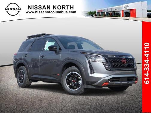 Gun Metallic 2026 Nissan Pathfinder Rock Creek
