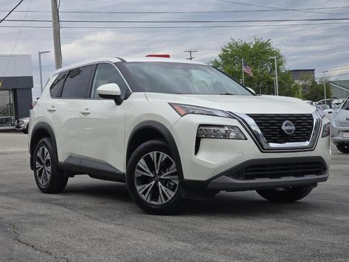 White 2023 Nissan Rogue SV