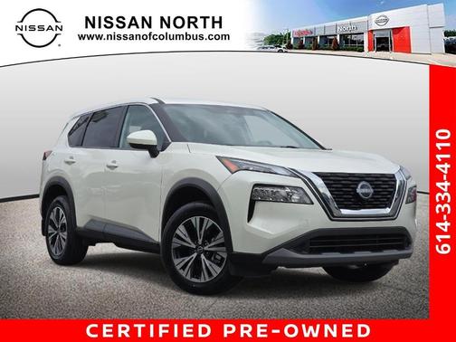White 2023 Nissan Rogue SV