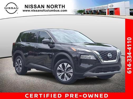 Black 2021 Nissan Rogue SV