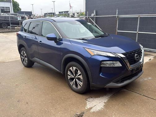 Caspian Blue 2022 Nissan Rogue SV