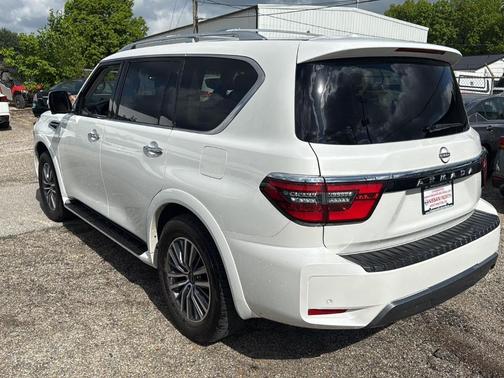 Aspen White 2024 Nissan Armada SL