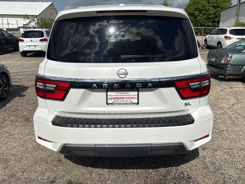 Aspen White 2024 Nissan Armada SL