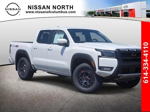 Glacier White 2026 Nissan Frontier PRO-4X