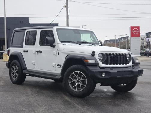 Bright White Clearcoat 2024 Jeep Wrangler Sport